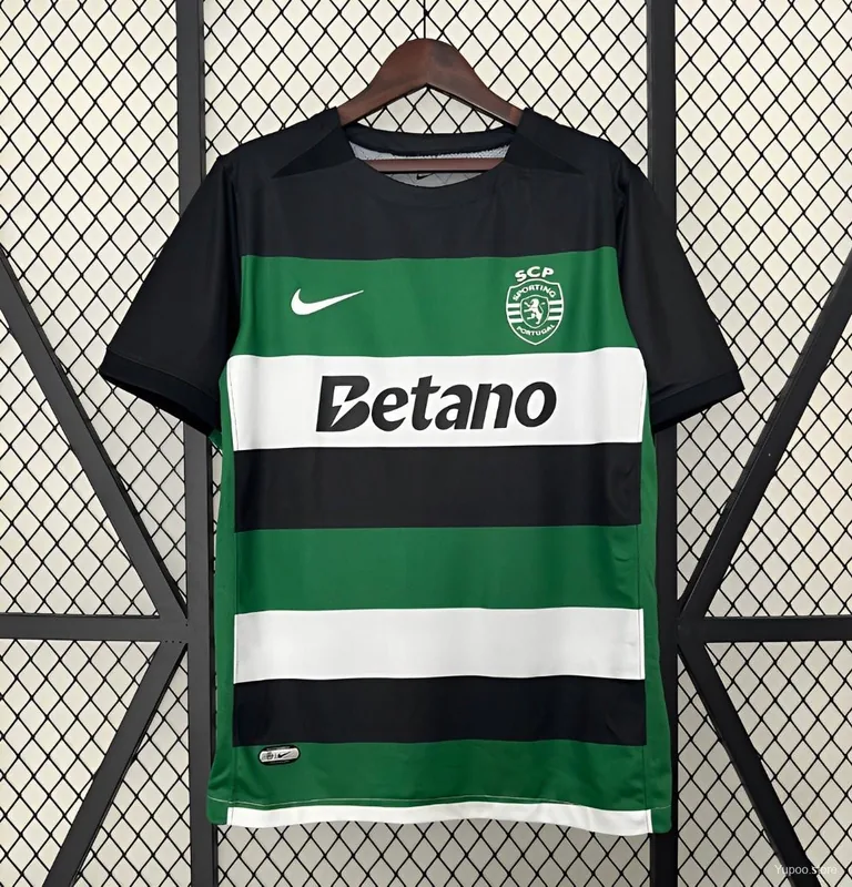 Sporting CP 2024/25 LOCAL MANGA CORTA VERSION FAN